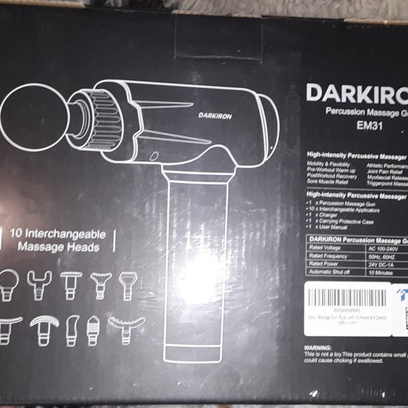 Muscle Massage Gun, Percussion Massage Gun Deep Tissue Massager for Athletes - Picture 3 of 3